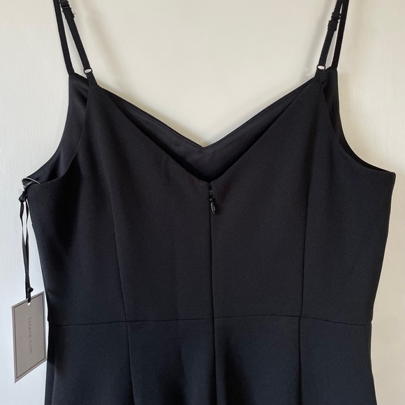 ✨1. STATE✨ NWT Sugar Plum Ruffle Hem Mini Dress in Black Sz US 2, 4 - Picture 8 of 9